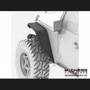 Jeep Wrangler JK Aluminum Overland Tube Fenders - Front