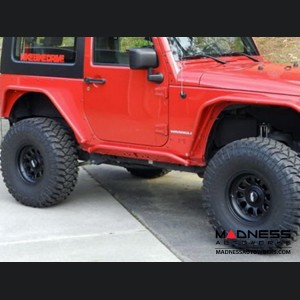 Jeep Wrangler JK Rocker Rail - Pair - 2 Door 