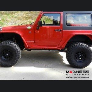 Jeep Wrangler JK Rocker Exoskin - Pair - 2Door 