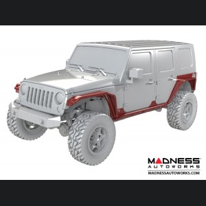 Jeep Wrangler JK Full Overline System - 4 Door 