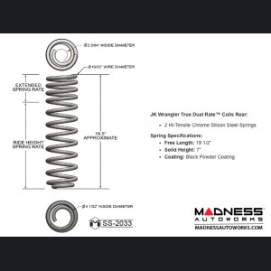 Jeep Wrangler JK True Dual-Rate Lift Kit - 2.5" 