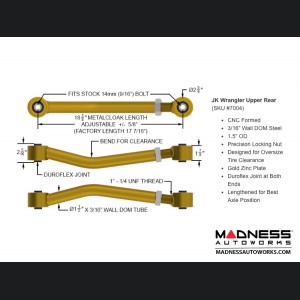 Jeep Wrangler JK Game-Changer Suspension - 2.5"/3.5" - Fox Edition 