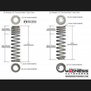 Jeep Wrangler JK Game-Changer 2.5"/3.5" Suspension - No Shock Edition 