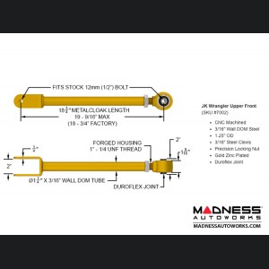 Jeep Wrangler JK Game-Changer 2.5"/3.5" Suspension - No Shock Edition 