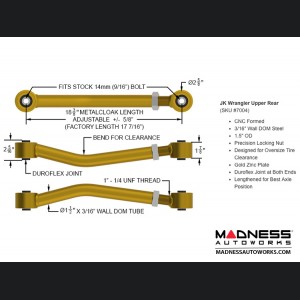 Jeep Wrangler JK Game-Changer 2.5"/3.5" Suspension - No Shock Edition 