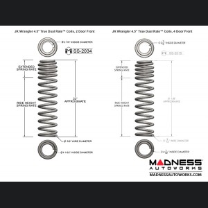 Jeep Wrangler JK Game-Changer Suspension 4.5" - Hi-Steer - No Shock Edition 