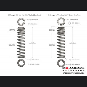 Jeep Wrangler JK Game-Changer Suspension 5.5" Bolt-On - Hi-Steer - No Shock Edition 