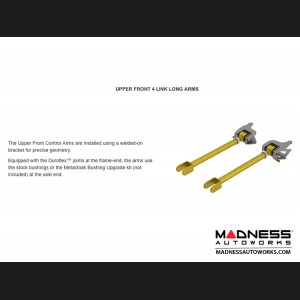 Jeep Wrangler JK 4-Link Long Arm Compound Suspension System - 4.5"/5.5" - 6Pak Edition 