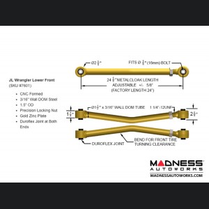 Jeep Wrangler JL Suspension Kit  - Game Changer - 3.5" - 6Pak Edition 