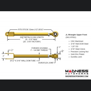 Jeep Wrangler JL Suspension Kit  - Game Changer - 3.5" - 6Pak Edition 