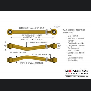 Jeep Wrangler JL Suspension Kit - Game Changer - 3.5" - RockSport Red Edition Shocks