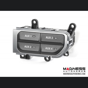 Jeep Wrangler JL Auxiliary Switch Bank - Black 