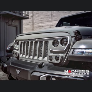 Jeep Gladiator JT Vector Series - Full LED Grille - PunkN Metallic