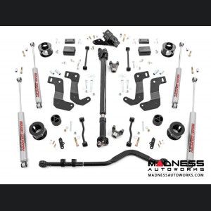 Jeep Wrangler JL Unlimited Suspension Lift Kit w/Coils & Control Arm Drop - Stage 2 - 3.5" Lift