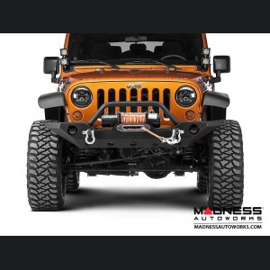 Jeep Wrangler JK Square Dual Beam LED Lights w/A-Pillar Mounting Brackets - 3"