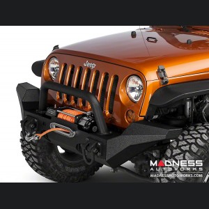 Jeep Wrangler JK XHD Bumper Kit/High Clearance Ends w/ Overrider Hoop - Front