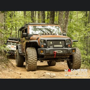 Jeep Wrangler JK/JKU Spartacus Stubby Bumper - Black