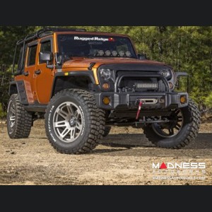 Jeep Wrangler JK/JKU Spartacus Stubby Bumper - Black