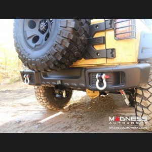 Jeep Wrangler JK Spartacus Bumper - Rear - Black