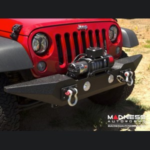 Jeep Wrangler JK Spartan Bumper w/Standard Ends - Front