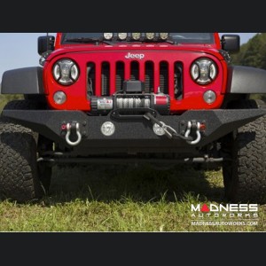 Jeep Wrangler JK Spartan Bumper w/Standard Ends - Front