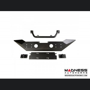 Jeep Wrangler JL Spartan Bumper High Clearance Ends w/Overrider - Front