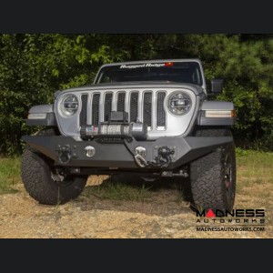 Jeep Wrangler JL Spartan Bumper w/Standard Ends - Front