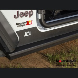 Jeep Wrangler JL XHD Rock Sliders - 4 Door