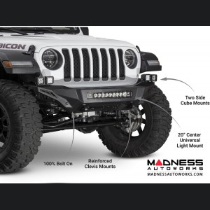 Jeep Wrangler JL Front Bumper - Stealth Fighter