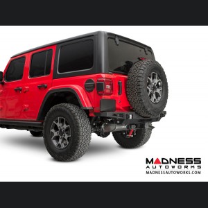 Jeep Wrangler JL Rear Bumper w/ Backup Sensors - Stealth Fighter