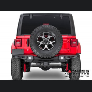 Jeep Wrangler JL Rear Bumper w/ Backup Sensors - Stealth Fighter