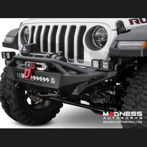 Jeep Wrangler JL Winch Bumper - Front - Stealth Fighter