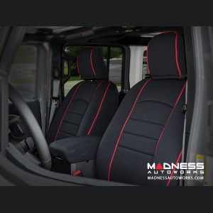 Jeep Wrangler JL Seat Covers - Front Seats - Custom Neoprene Design