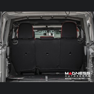 Jeep Wrangler JL Seat Covers - Front + Rear Seats - Custom Neoprene Design