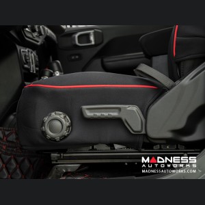 Jeep Wrangler JL Seat Covers - Front + Rear Seats - Custom Neoprene Design