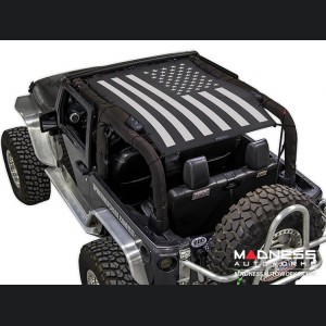 Jeep Wrangler JK SW1 Trailmesh - Tactical Flag Solid - 2 Door