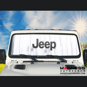 Jeep Wrangler JK Sun Shield - Metallic