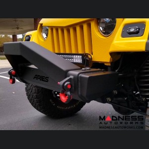 Jeep Wrangler TJ TrailCrusher Front Bumper w/ Brush Guard