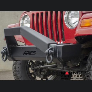 Jeep Wrangler TJ TrailCrusher Front Bumper w/ Brush Guard