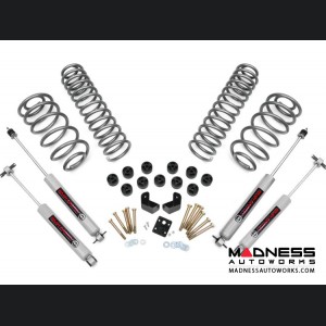 Jeep Wrangler TJ Combo Lift Kit w/N3.0 Shocks - 3.75" - 4 Cyl