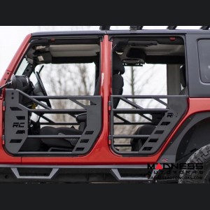 Jeep Wrangler JK Unlimited Steel Tube Doors - Front & Rear