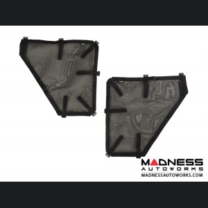 Jeep Wrangler JL Fortis Tube Door Covers - Rear - Black