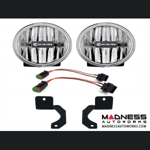 Jeep Wrangler JL Rubicon Gravity G4 LED Fog Lights - Clear