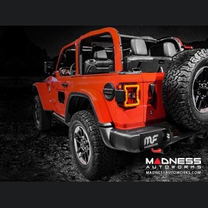 Jeep Wrangler JL 3.6 Performance Exhaust by Magnaflow - Dual Exit - Black