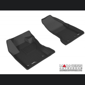 Jeep Renegade Floor Liners - 3D MAXpider - Front - Black (Set of 2) 