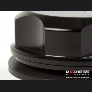 Jeep Renegade Oil Cap - 1.4L Engine - Competizione - Black Anodized Billet - w/ Scorpion Logo