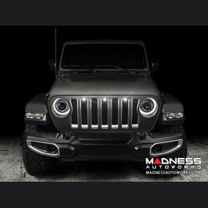 Jeep Gladiator Pre-Runner Style LED Grill Light Kit - White