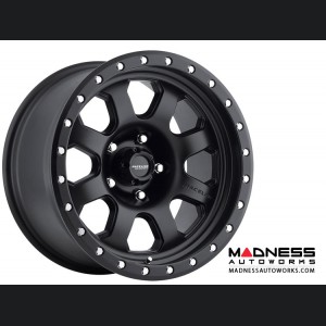 Jeep Custom Wheels (1) - Raceline - 929B - 17"x9" - Street Lock Avenger Black