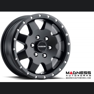 Jeep Custom Wheels (1) - Raceline - 935B - 16"x8" - Defender Black