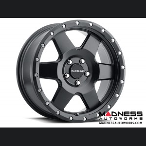 Jeep Wrangler Custom Wheels by Raceline - 946B Boost - 17" x 8" - Satin Black